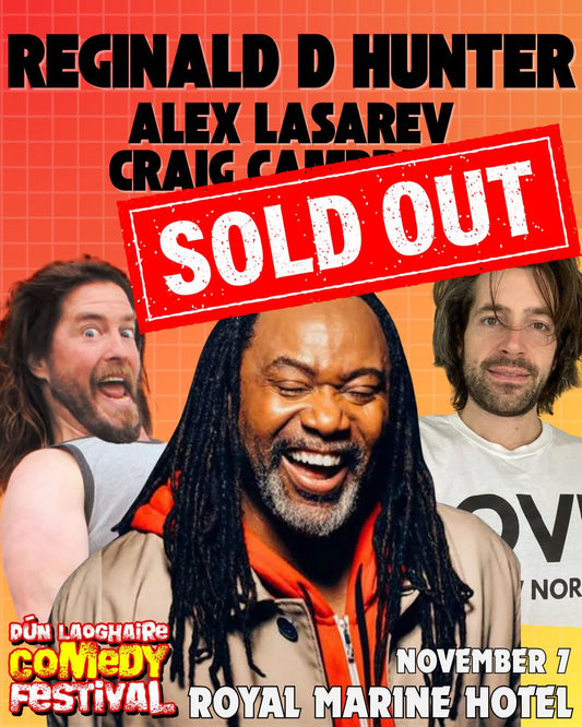 Reginald D Hunter - The Royal Marine Hotel - Nov 7