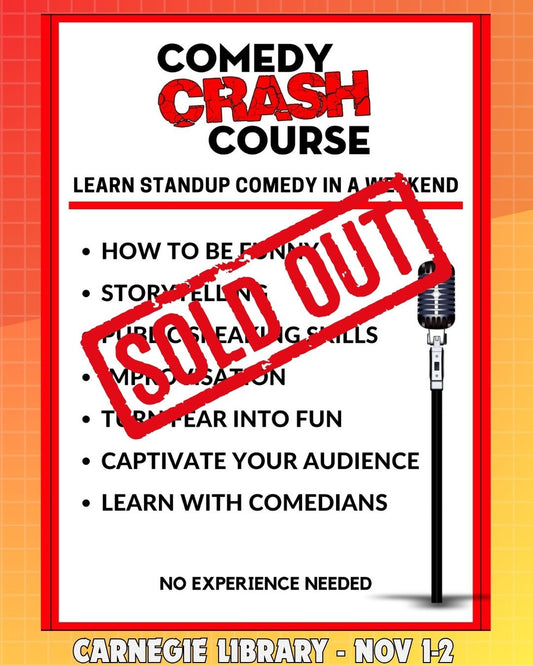 Comedy Crash Course - Nov 1&2