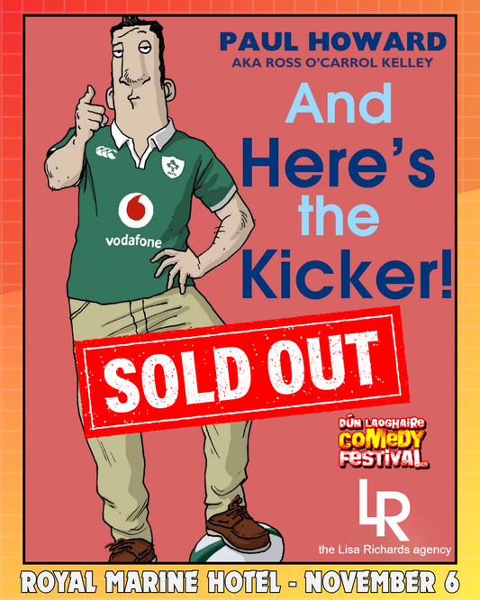 Paul Howard (Ross O'Carroll-Kelly) - Royal Marine Hotel - Nov 6