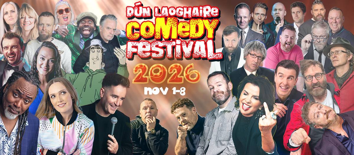 Dún Laoghaire Comedy Festival 2026 — Nov 1–8
