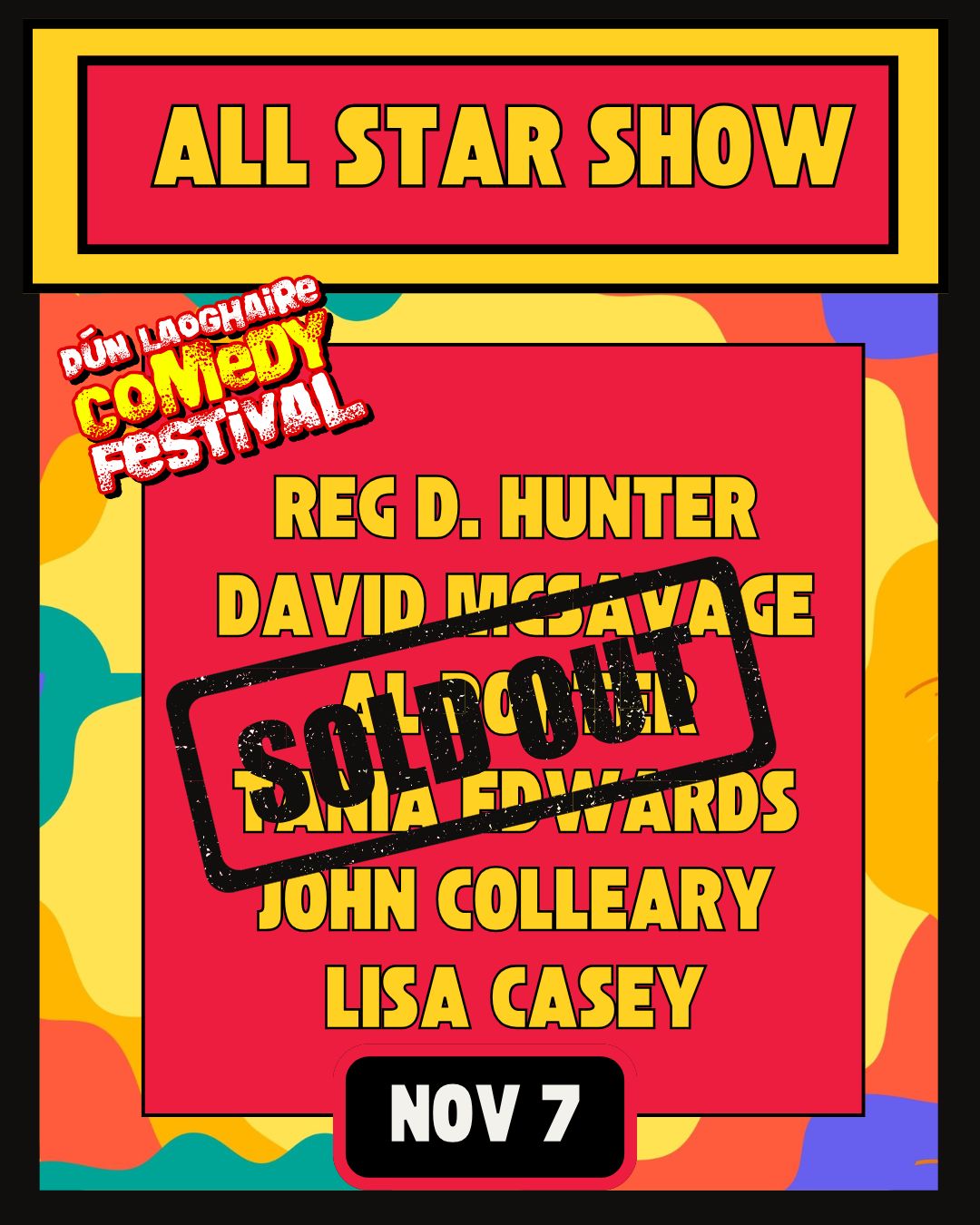 ALL STAR SHOW - Royal Marine Hotel - Nov 7