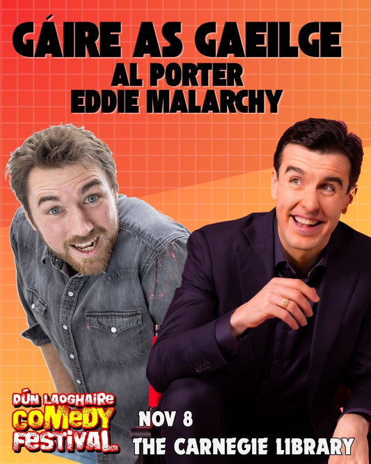 Gáire As Gaeilge - Carnegie Library - Nov 8