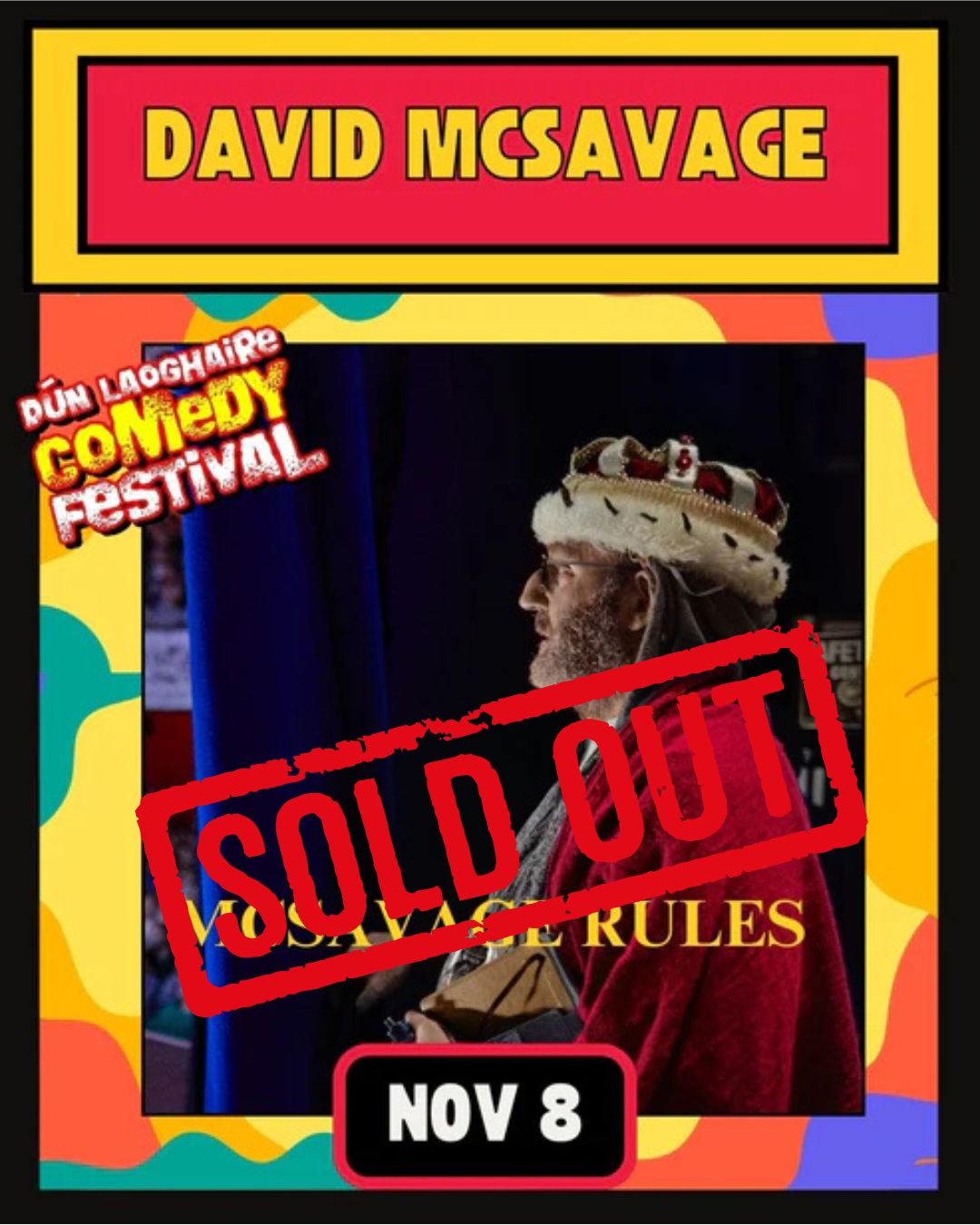 David Mc Savage - The Royal Marine Hotel - Nov 8