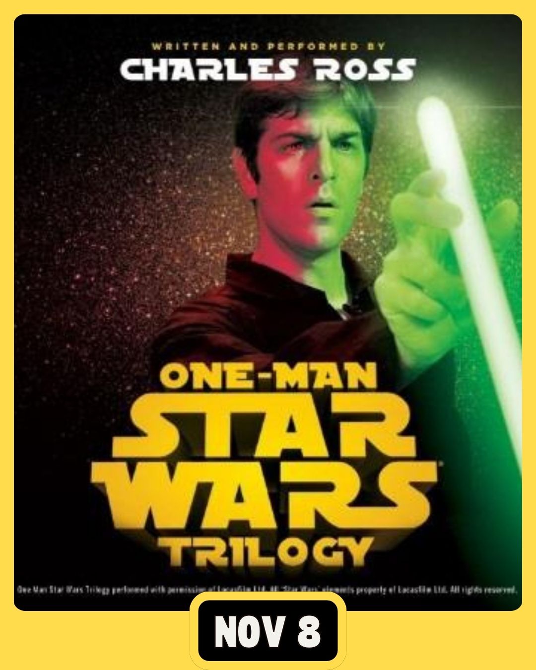 One Man Star Wars - The Royal Marine Hotel - Nov 8